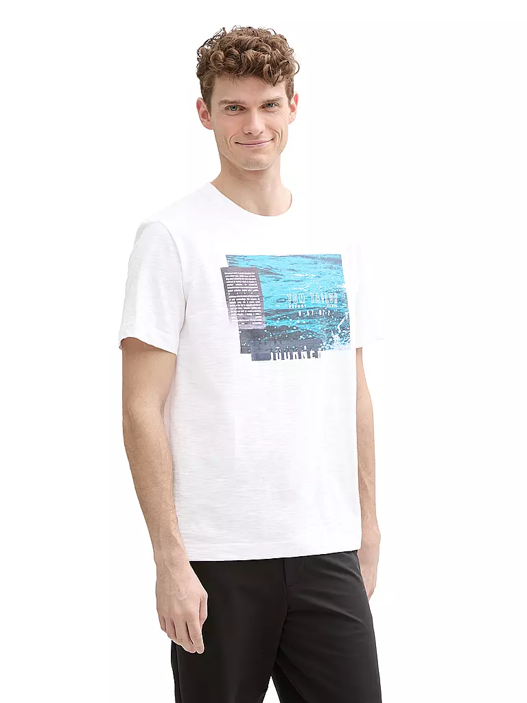 TOM TAILOR | Camiseta | Blanco