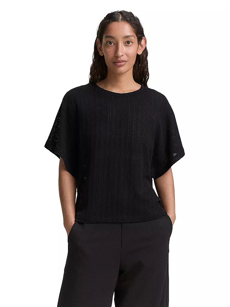 TOM TAILOR | Camiseta | Negro