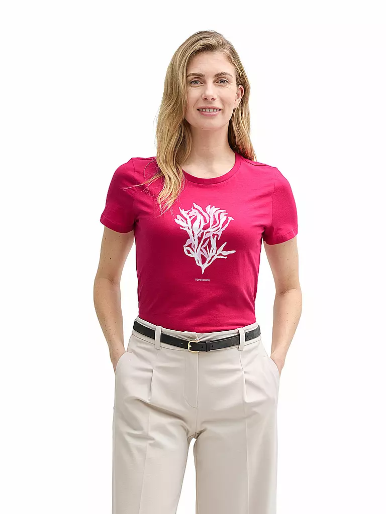 TOM TAILOR | Camiseta | Rojo