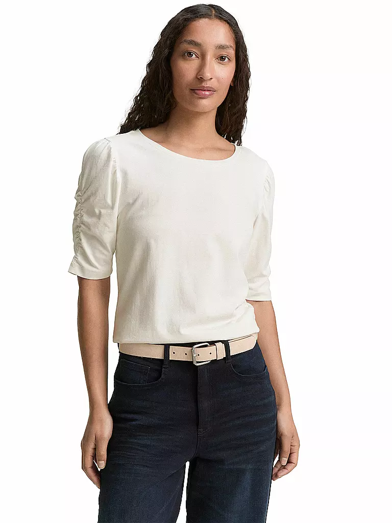 TOM TAILOR | Camiseta | Blanco
