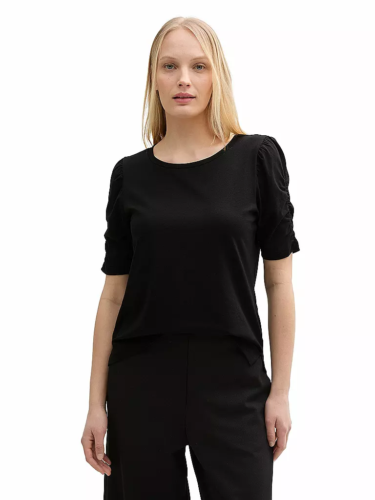 TOM TAILOR | Camiseta | Negro
