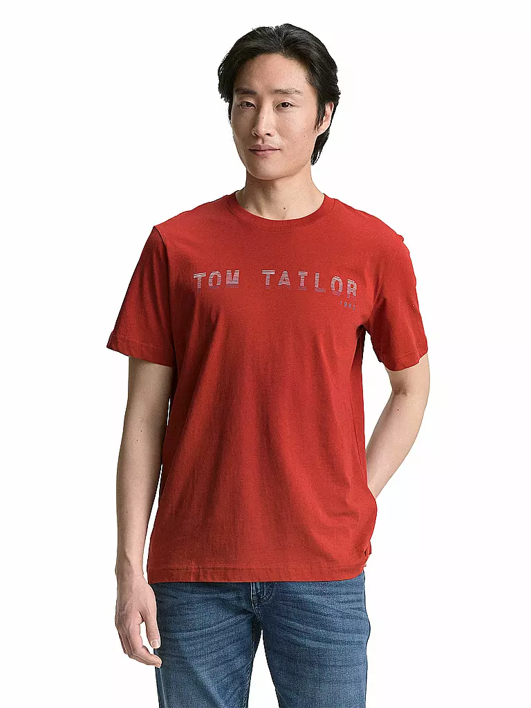 TOM TAILOR | Camiseta | Rojo