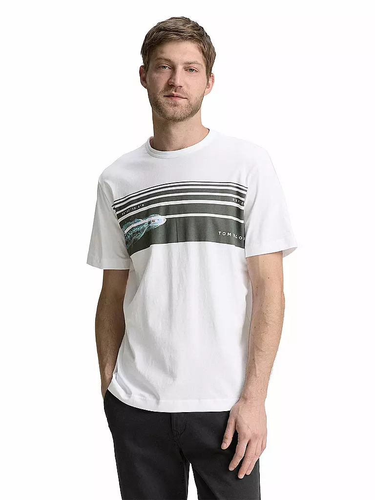 TOM TAILOR | Camiseta | Blanco