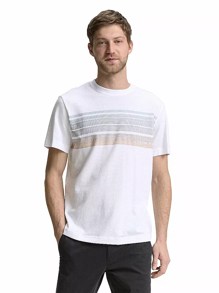 TOM TAILOR | Camiseta | Blanco