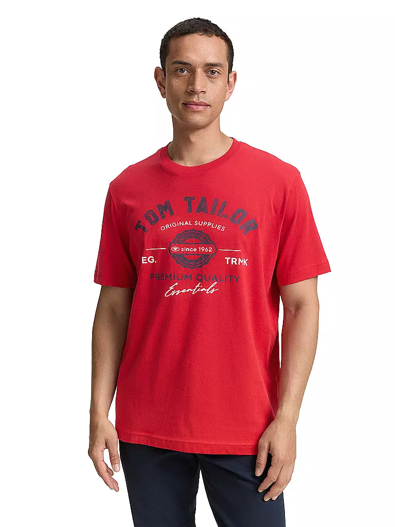 TOM TAILOR | Camiseta | Rojo