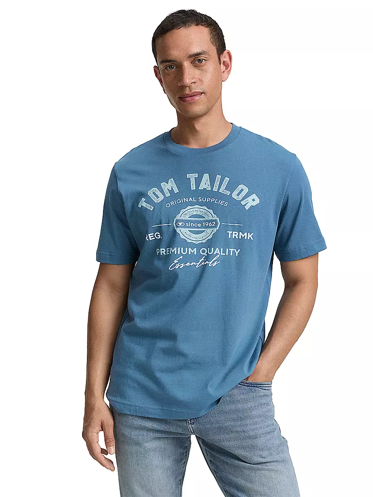 TOM TAILOR | Camiseta | Azul
