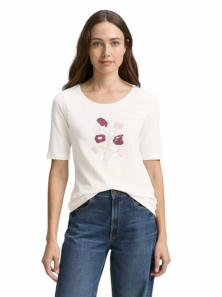TOM TAILOR | Camiseta | Crema