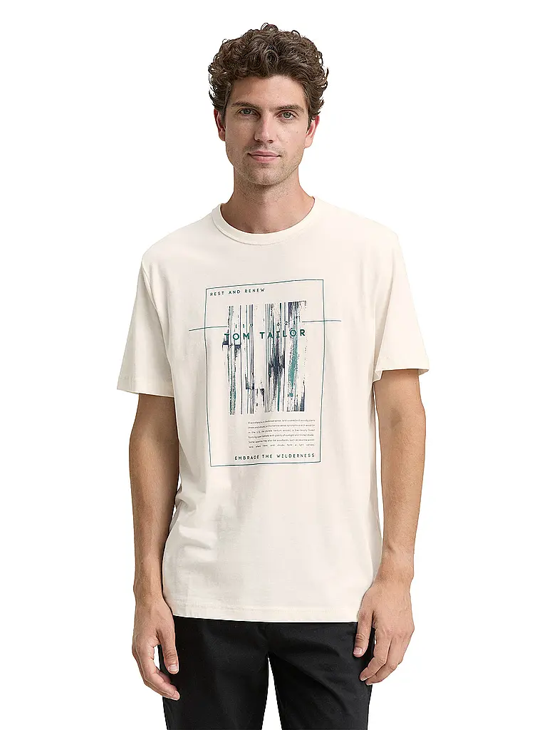 TOM TAILOR | Camiseta | Blanco