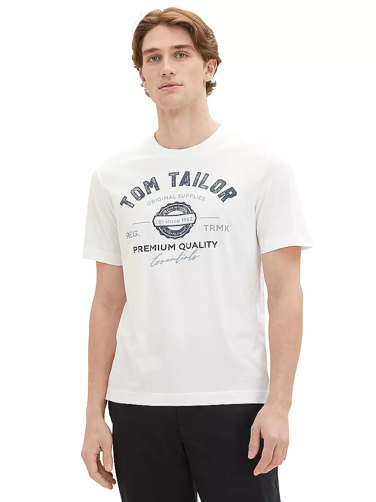 TOM TAILOR | Camiseta | Blanco