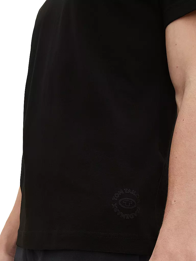TOM TAILOR | Camiseta | Negro