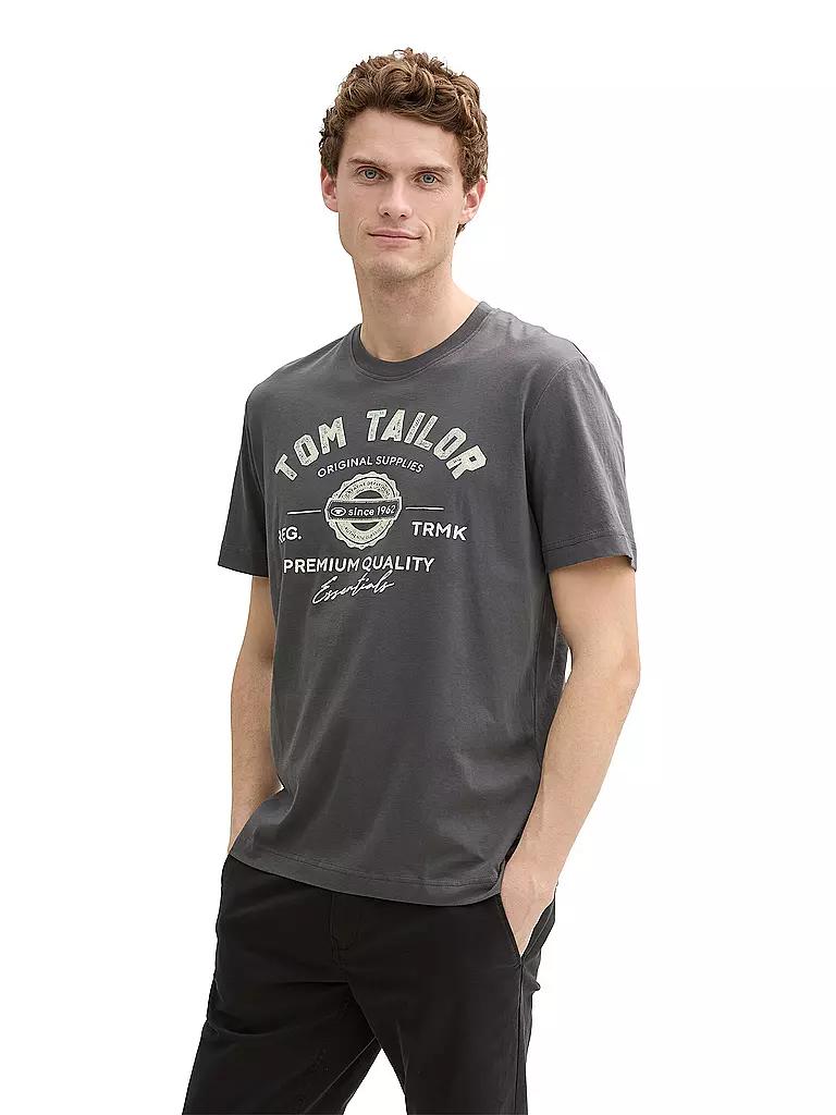 TOM TAILOR | Camiseta | Gris