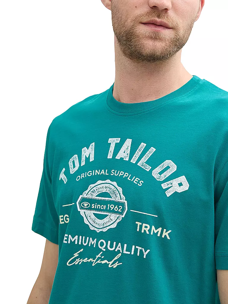 TOM TAILOR | Camiseta | Petróleo