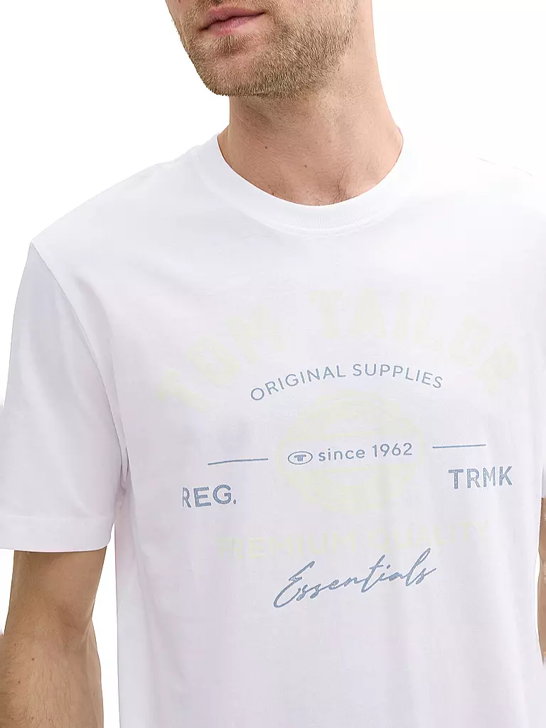TOM TAILOR | Camiseta | Blanco