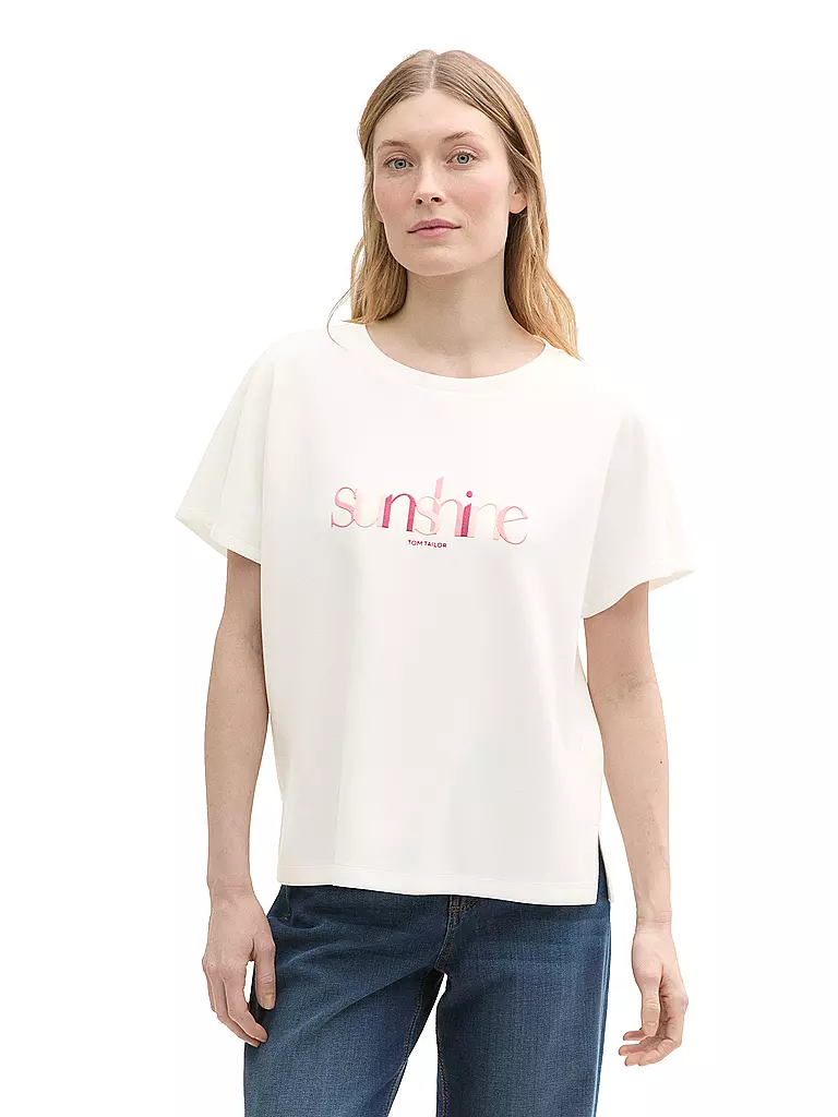 TOM TAILOR | Camiseta | Blanco