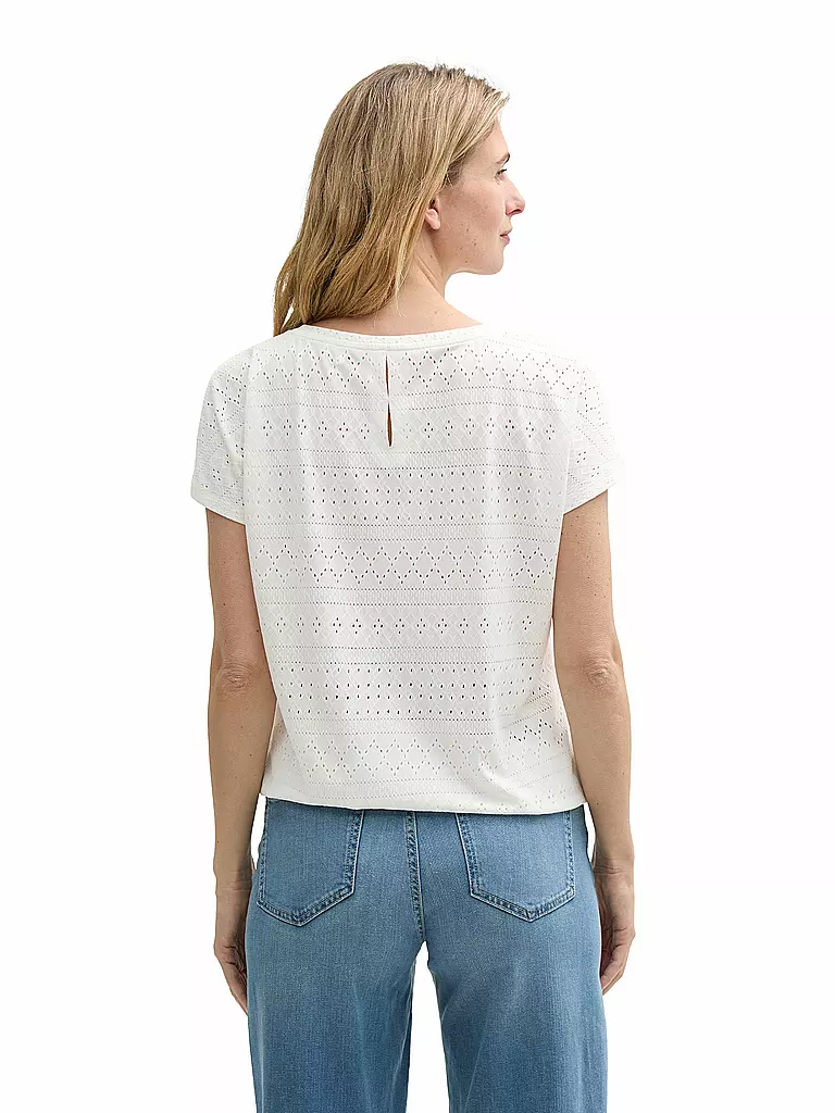 TOM TAILOR | Camiseta | Blanco