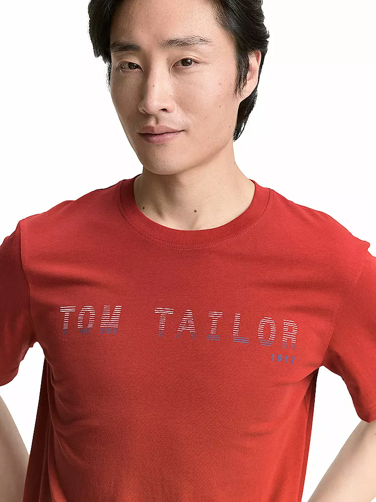 TOM TAILOR | Camiseta | Rojo