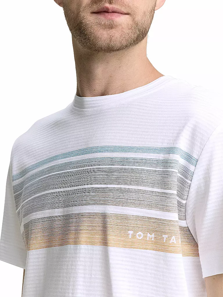 TOM TAILOR | Camiseta | Blanco