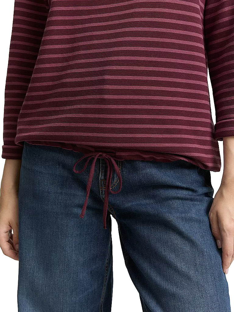 TOM TAILOR | Camiseta | dunkelrot