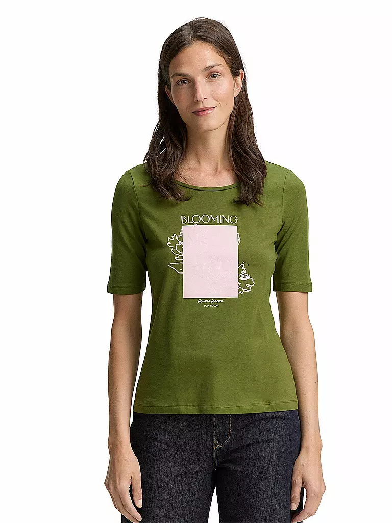 TOM TAILOR | Camiseta | Verde