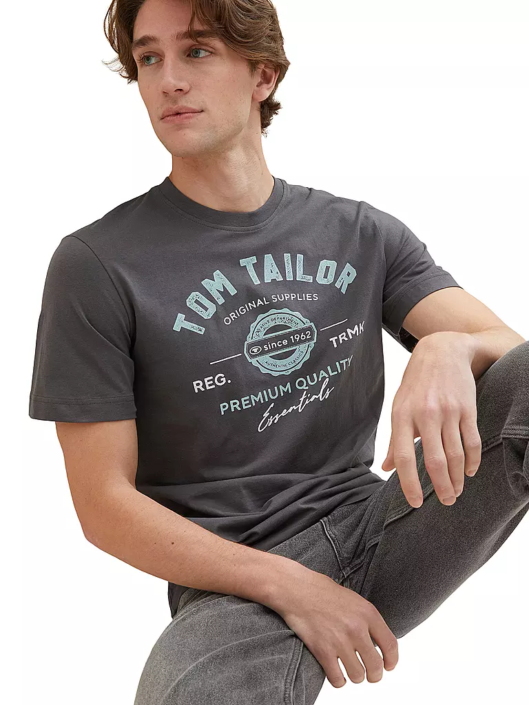 TOM TAILOR | Camiseta | Gris