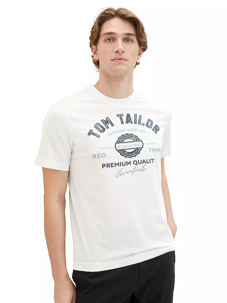 TOM TAILOR | Camiseta | Blanco