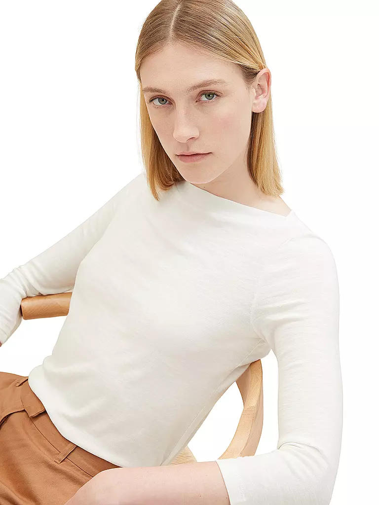 TOM TAILOR | Camiseta | Blanco