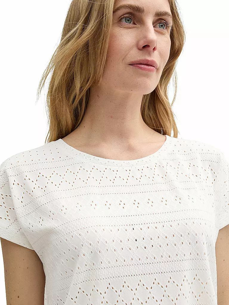 TOM TAILOR | Camiseta | Blanco