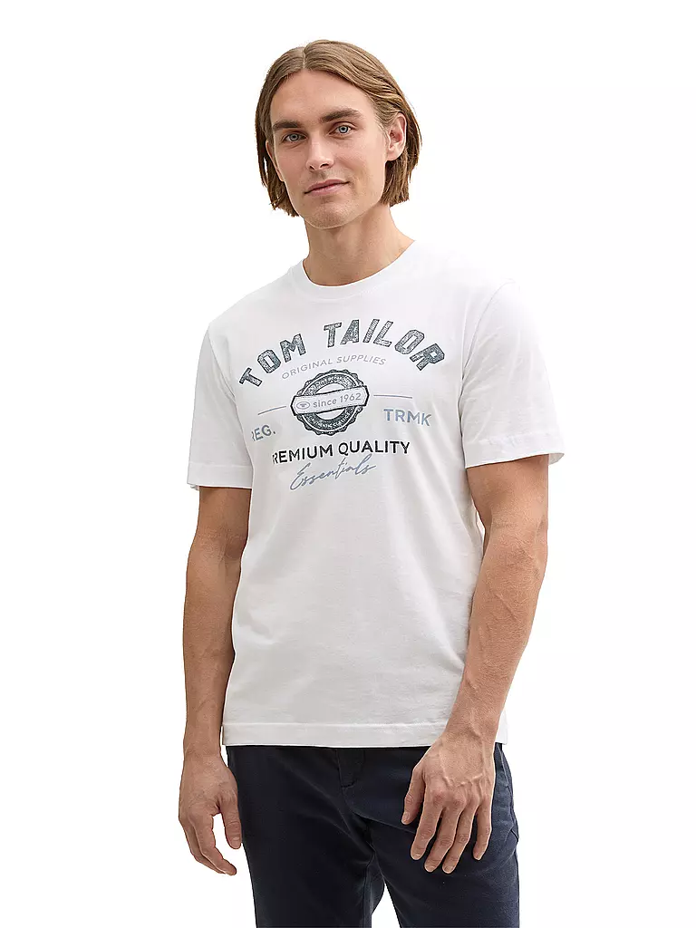 TOM TAILOR | Camiseta | Blanco