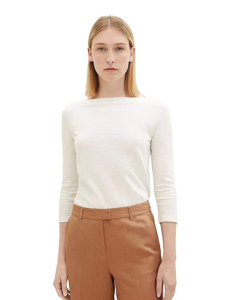 TOM TAILOR | Camiseta | Blanco