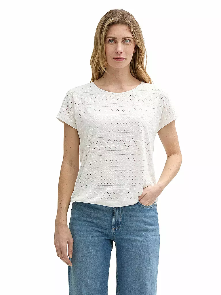TOM TAILOR | Camiseta | Blanco