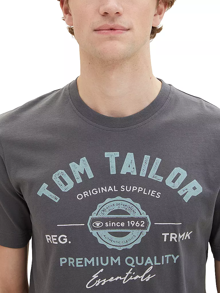 TOM TAILOR | Camiseta | Gris