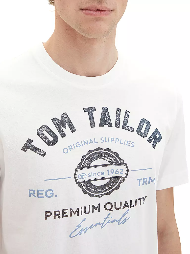 TOM TAILOR | Camiseta | Blanco