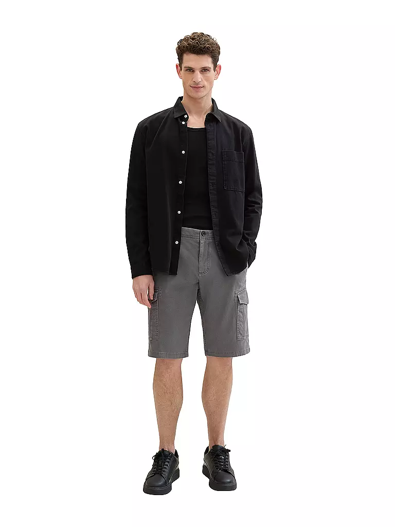 TOM TAILOR | Cargoshorts | Gris