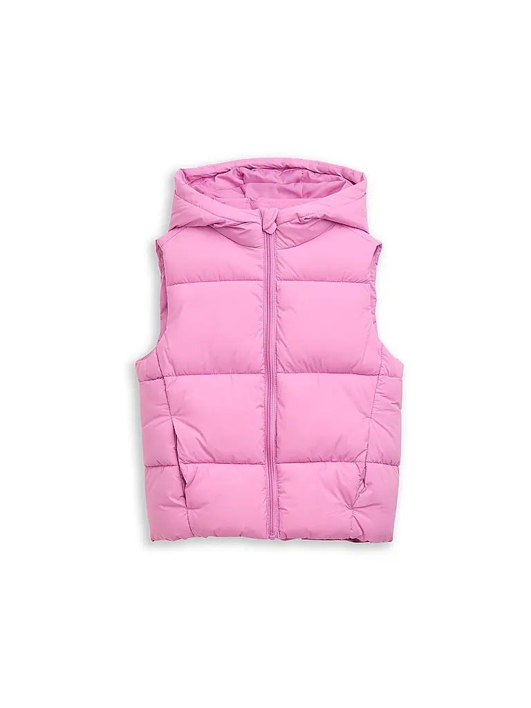 TOM TAILOR | Chaleco acolchado para niña | Fucsia