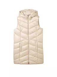 TOM TAILOR | Chaleco acolchado | Beige