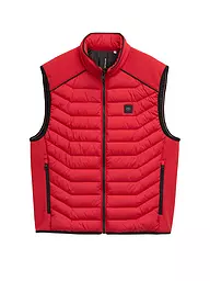 TOM TAILOR | Chaleco acolchado | Rojo
