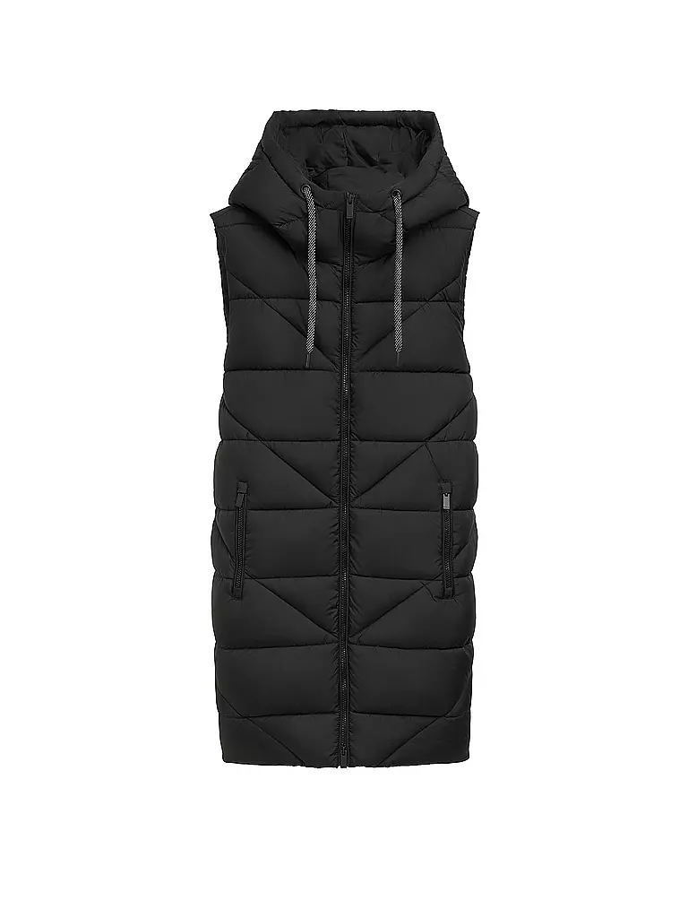 TOM TAILOR | Chaleco acolchado | Negro