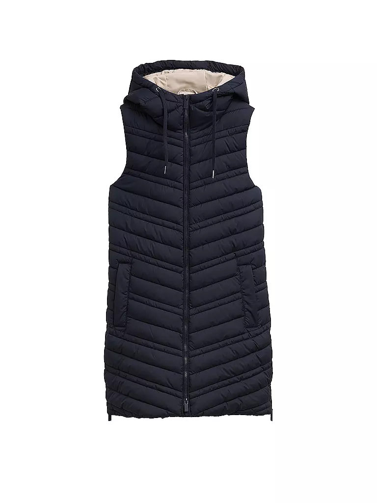 TOM TAILOR | Chaleco acolchado | dunkelblau