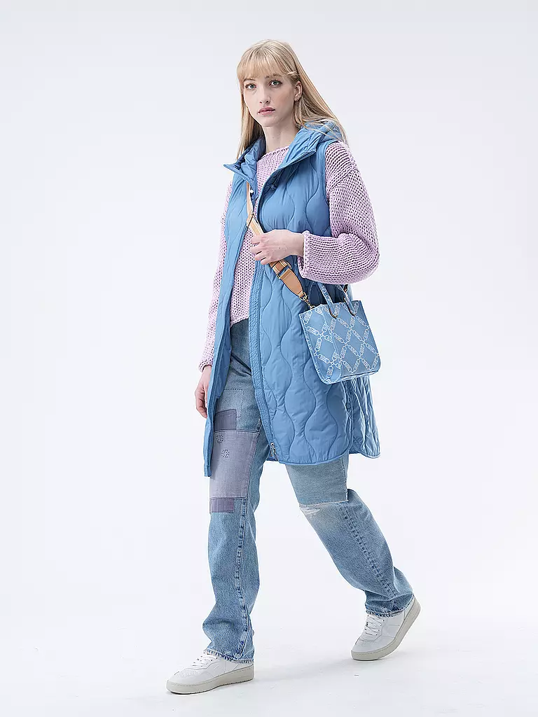 TOM TAILOR | Chaleco acolchado | Azul