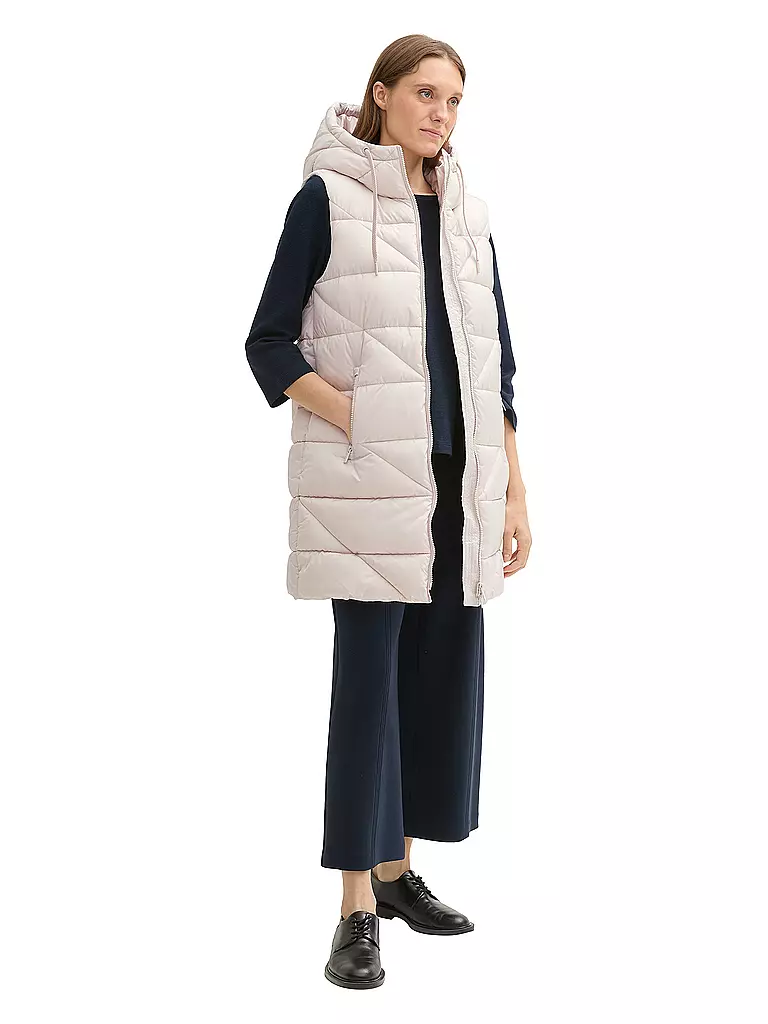 TOM TAILOR | Chaleco acolchado | Beige