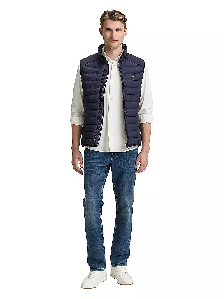 TOM TAILOR | Chaleco acolchado | Azul