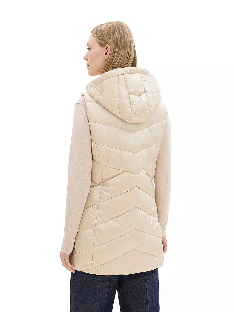 TOM TAILOR | Chaleco acolchado | Beige