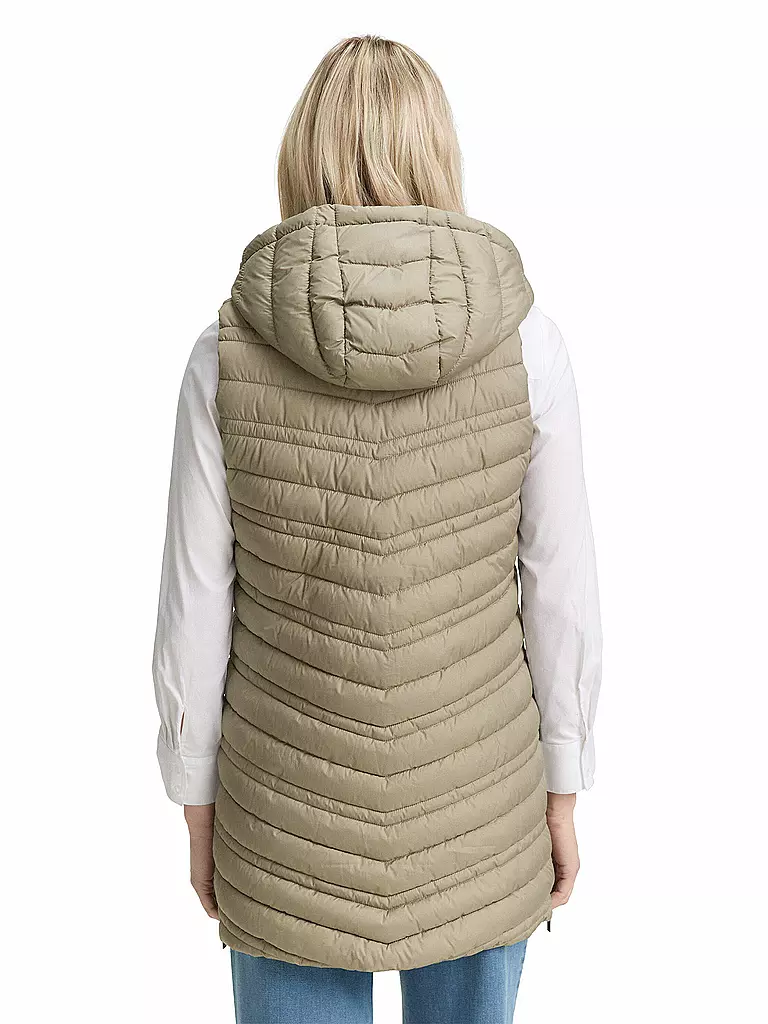 TOM TAILOR | Chaleco acolchado | olive