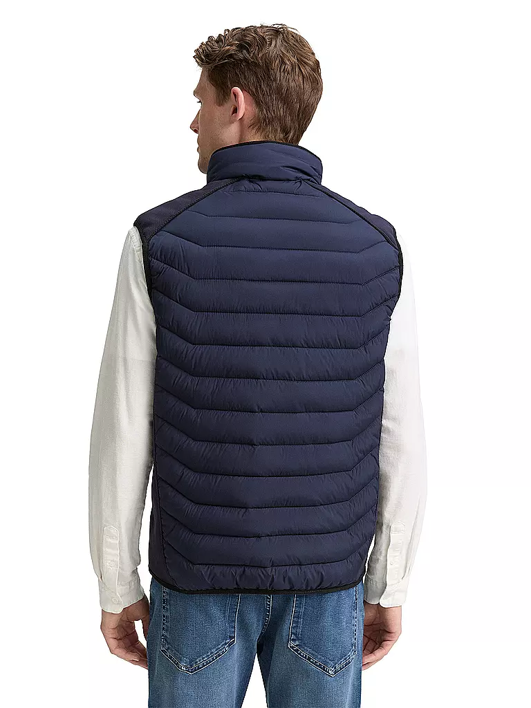 TOM TAILOR | Chaleco acolchado | Azul