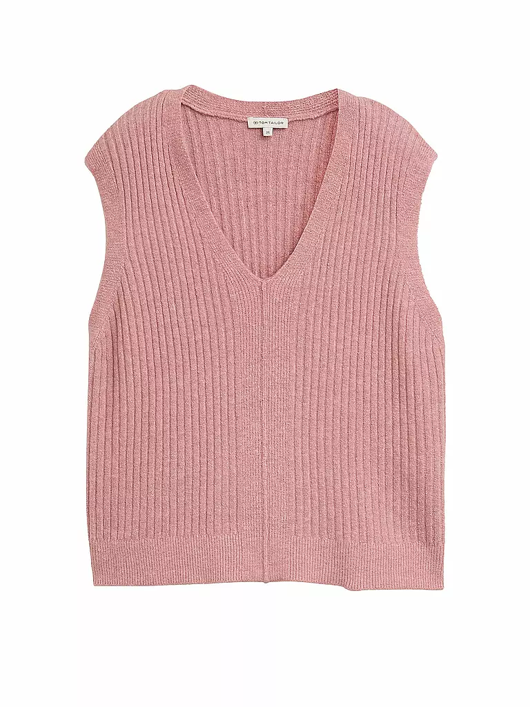 TOM TAILOR | Chaleco | Rosa