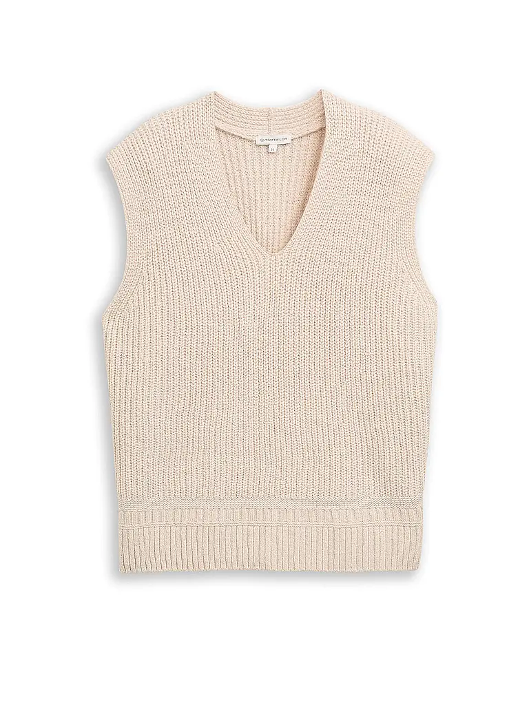 TOM TAILOR | Chaleco | Beige