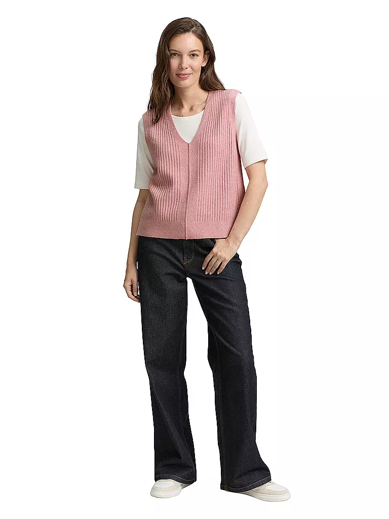 TOM TAILOR | Chaleco | Rosa