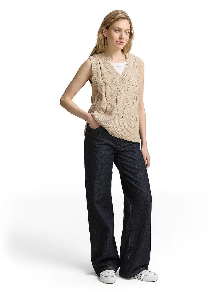 TOM TAILOR | Chaleco | Beige