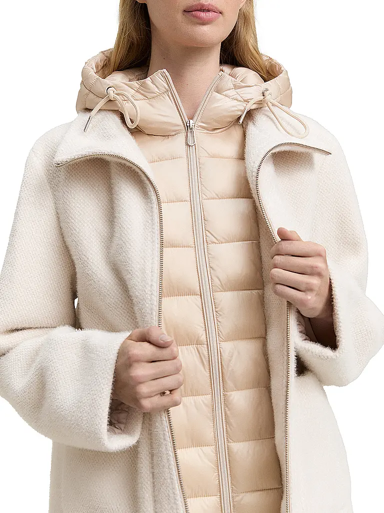 TOM TAILOR | Chaqueta acolchada híbrida | Beige