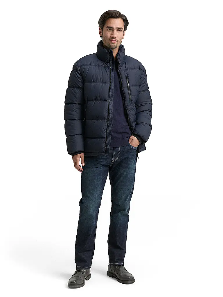 TOM TAILOR | Chaqueta acolchada | Azul oscuro
